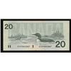 Image 2 : Bank of Canada $20, 1991 - Replacement Error