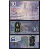 Image 1 : Collection of Uncirculated $10 Banknotes