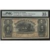 Image 1 : Dominion of Canada $1, 1898