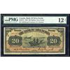Image 1 : Bank of Nova Scotia $20, 1903