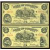 Image 1 : Bank of Toronto $5, 1937 - Lot of 2