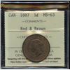 Image 2 : 1887 One Cent