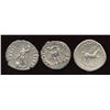 Image 2 : Flavian Emperors. 69-81 AD. AR Denarius. Lot of 3