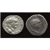 Image 1 : Vespasian. 69-79 AD. AR Denarius. Lot of 2