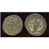 Image 2 : Roman Tetrachy (293-313 AD) Group. AE Follis. Lot of 2