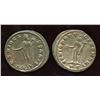 Image 2 : Roman Tetrachy (293-313 AD) Group. AE Follis. Lot of 2