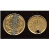 Image 2 : Lot of 2 USA $1 Gold Jewelry Pieces