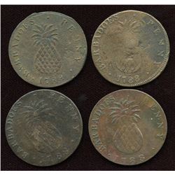 Barbados - Lot of 4