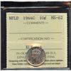 Image 2 : 1944c Newfoundland Ten Cents