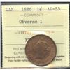 Image 2 : 1886 One Cent