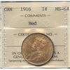 Image 2 : 1916 One Cent