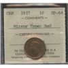 Image 2 : 1937 One Cent - Specimen