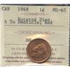 Image 2 : 1948 One Cent - Rotated Dies