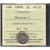 Image 2 : 1880H Five Cents