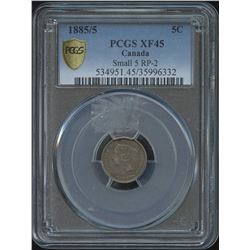 1885 Five Cents