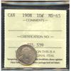 Image 2 : 1908 Ten Cents