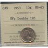 Image 2 : 1953 Ten Cents