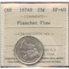 Image 2 : 1874H Twenty-Five Cents
