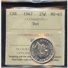 Image 2 : 1947 Twenty-Five Cents - Dot