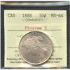 Image 2 : 1888 Fifty Cents