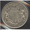 Image 2 : 1947 Fifty Cents - Maple Leaf CR 7