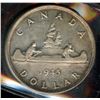 Image 1 : 1945 Silver Dollar