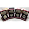 Image 1 : RCM Lot of 4 Fine Silver Coins