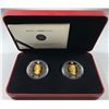 Image 2 : 2005 $8 Canada CHINESE RAILWAY WORKERS FINE SILVER 2-COIN SET (NO TAX)