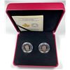 Image 2 : 2017 $1 Canada 30TH ANNIVERSARY OF THE LOONIE FINE SILVER 2-COIN SET (NO TAX)