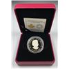Image 2 : 2018 $20 Canada QUEEN ELIZABETH II'S MAPLE LEAVES BROOCH WITH PEARL - PURE SILVER COIN