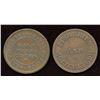 Image 2 : Lot of two Pre-Confederation Canadian Tokens.