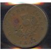 Image 2 : Br. 873.  1843/0 thistle penny overdate.