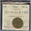 Image 1 : Br. 899.  White's Farthing.