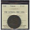 Image 1 : Br. 1004. Lower Canada ½ Penny Token
