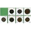 Image 1 : Lot of seven Pre-Confederation Canadian Tokens.