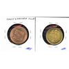Image 2 : Lot of two Quebec Tokens.