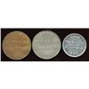 Image 2 : Lot of three Quebec Tokens.