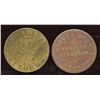 Image 1 : Lot of two Ontario Tokens.