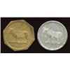 Image 1 : Ontario and New York Tokens