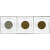 Image 2 : Ontario Trade Tokens - Lot of 3 Halton County bread tokens