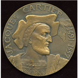 Jacques Cartier Commemorative Canadian Bronze Medal