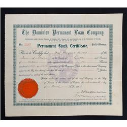 The Dominion Permanent Loan Company