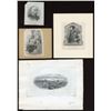 Image 1 : La Banque Jacques Cartier, die proof vignettes.