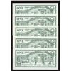 Image 8 : "Cadana" $1, Reversible Paper Money by Rene LaFlamme, Hull, 1961.