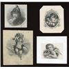 Image 1 : Die Proof Vignettes:  Children and Cherubs.