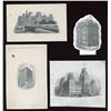Image 1 : Die Proof Vignettes:  Buildings.