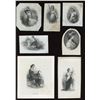 Image 1 : Die Proof Vignettes:  Allegorical Women.