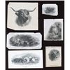Image 1 : Die Proof Vignettes:  Cattle.