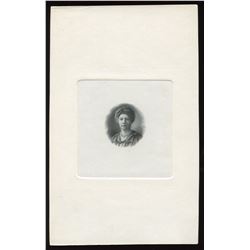 Dominion of Canada, die proof vignette, Lady Grey