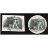 Image 1 : Die Proof Vignettes:  Dog and Safe.